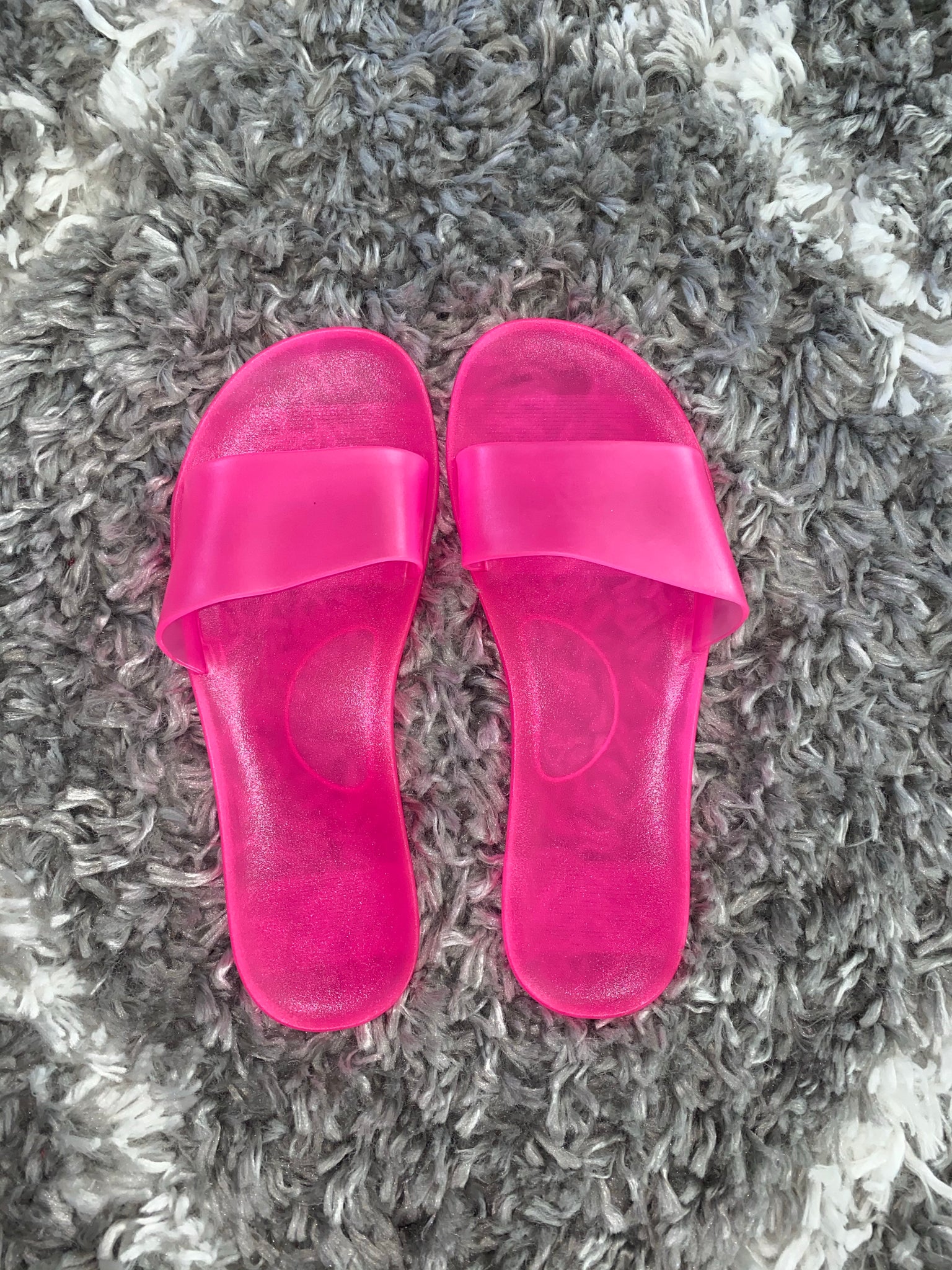 Summer Jelly Sandal (Rose Pink)